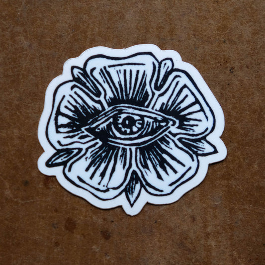 Rose of Providence - Single Flower-shaped Eye Sticker