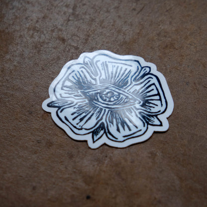 Rose of Providence - Single Flower-shaped Eye Sticker