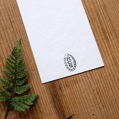 Fern Fever - Lino Printed Bookmark