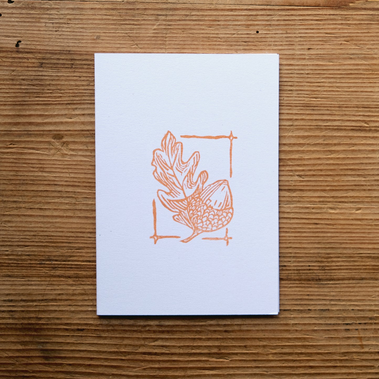 Four Seasons - Hand Printed Set of Four Mini Greetings Cards