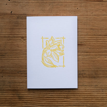 Four Seasons - Hand Printed Set of Four Mini Greetings Cards