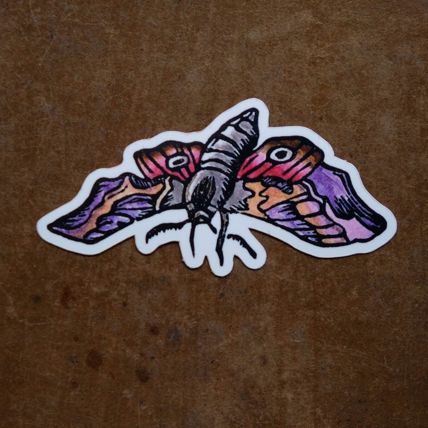 Moth Stickers - Three Pack